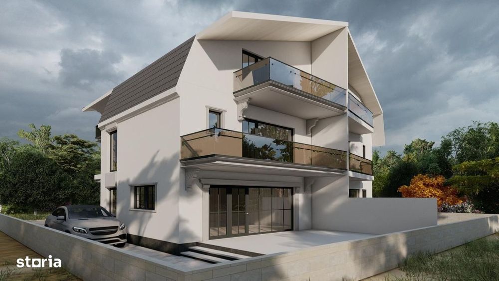 Otopeni – Vile individuale P+1+M | Design modern & clasic | Înaltă cal