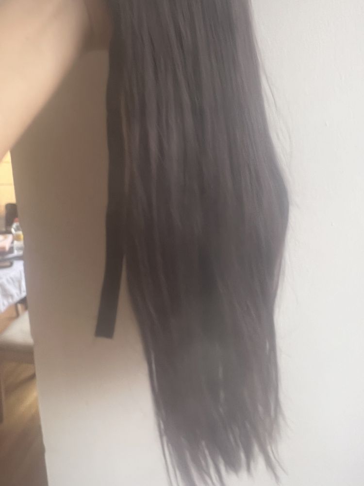 Опашка естествен косъм 150 гр, 46 см