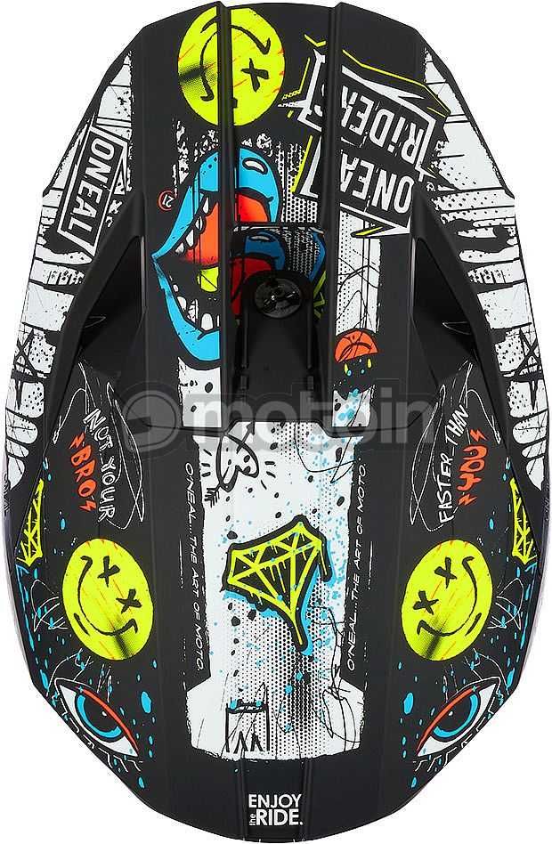 ТОП ОФЕРТА Мотокрос мото каска ONEAL 3 SRS Rancid L 59-60 см.NEW