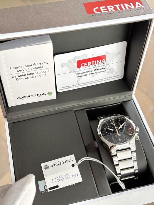 Certina DS Spel Flat Line Chronograph Мъжки часовник