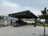 Carport/Garaj pe structura metalica premium
