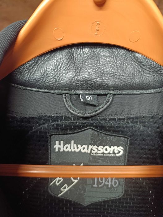 Продавам мото кожено мото яке "Halvarssons" размер 50