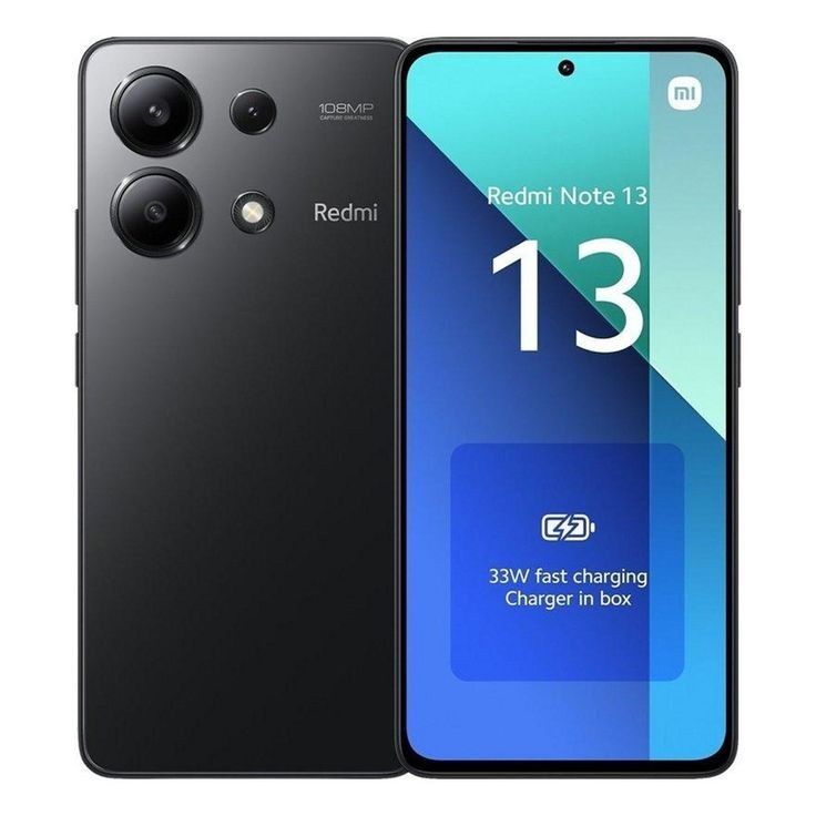 Redmi Not 13 8/256 Rangi Qora holati yangi