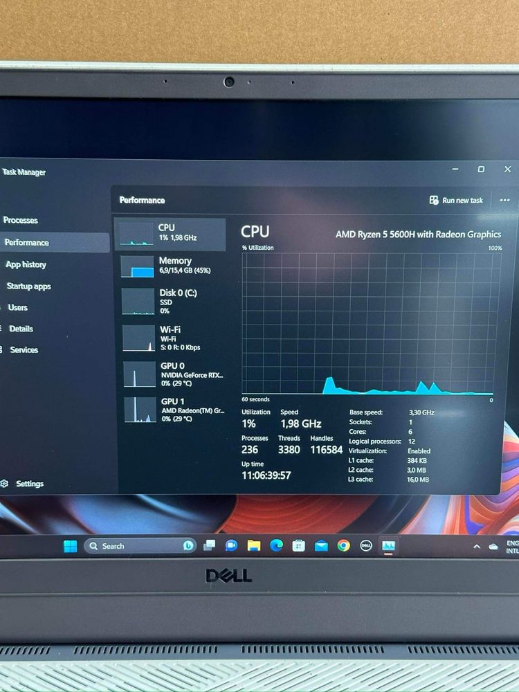 Dell G5 15 Gaming Ryzen    Z-19119