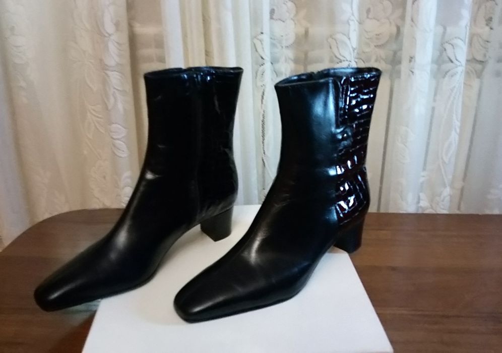 Сапоги. Женские полусапожки, Раз.40, европейский. Италия.