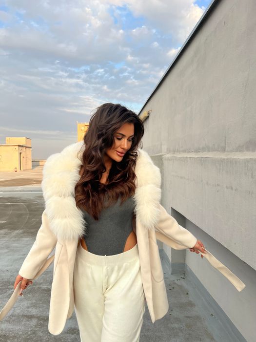 Palton/pardesiu blana naturala