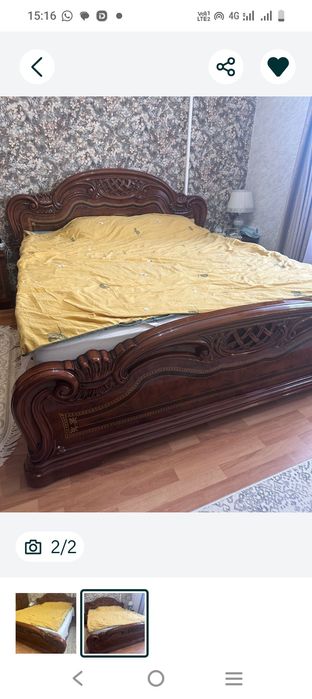 Кровать двуспальная