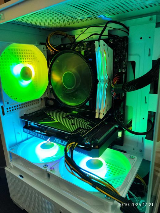 Геймърски i5 12400f, RTX 3060 12GB, RAM 16GB DDR4 3000, SSD 512GB NVME