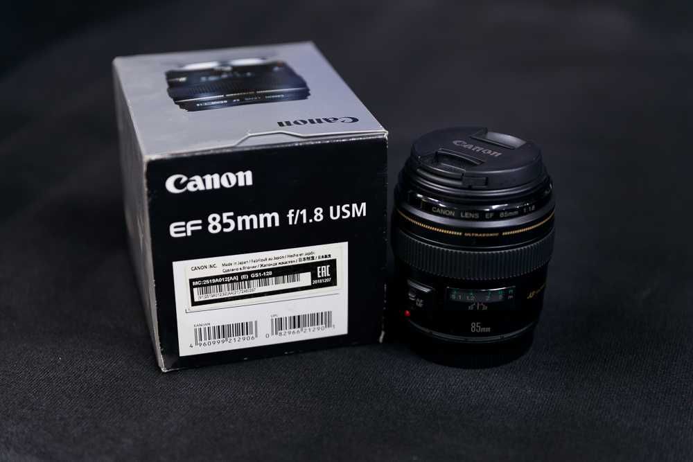 Объектив Canon EF85 f1,8