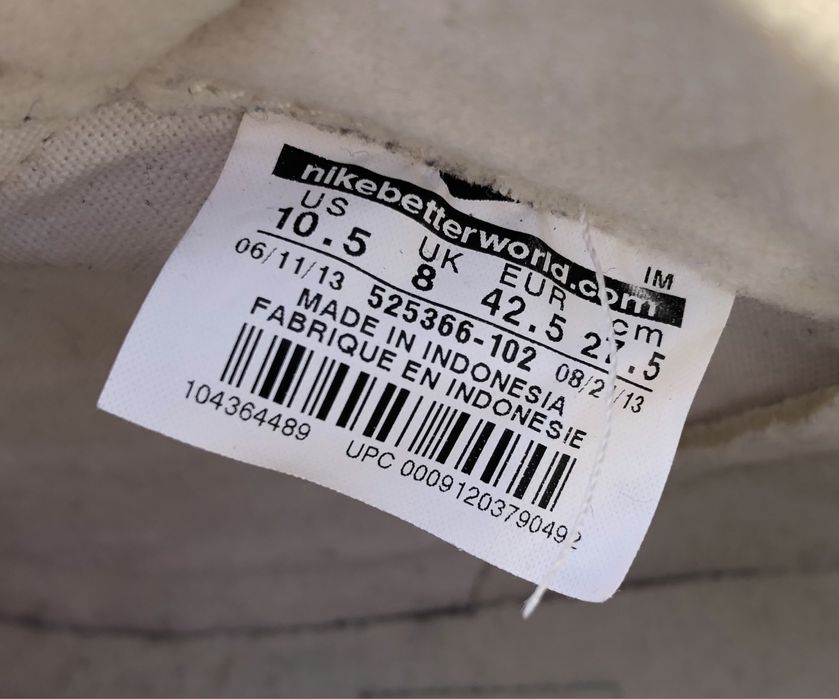 Nike Blazer Mid 77 Номер 42,5