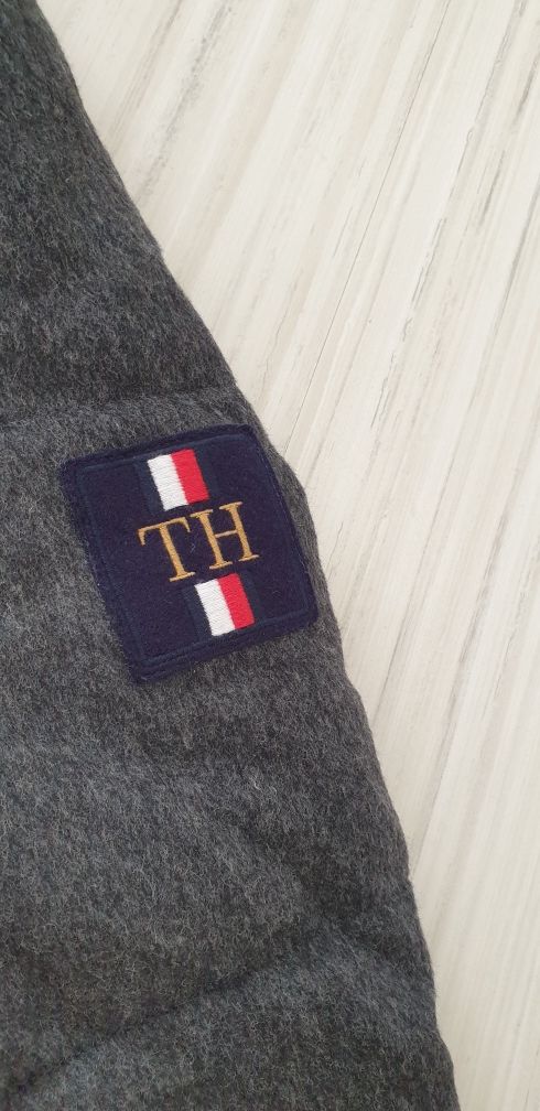 Tommy Hilfiger TH Tech Wool Mens Jacket Size S НОВО! ОРИГИНАЛ! Бомбер