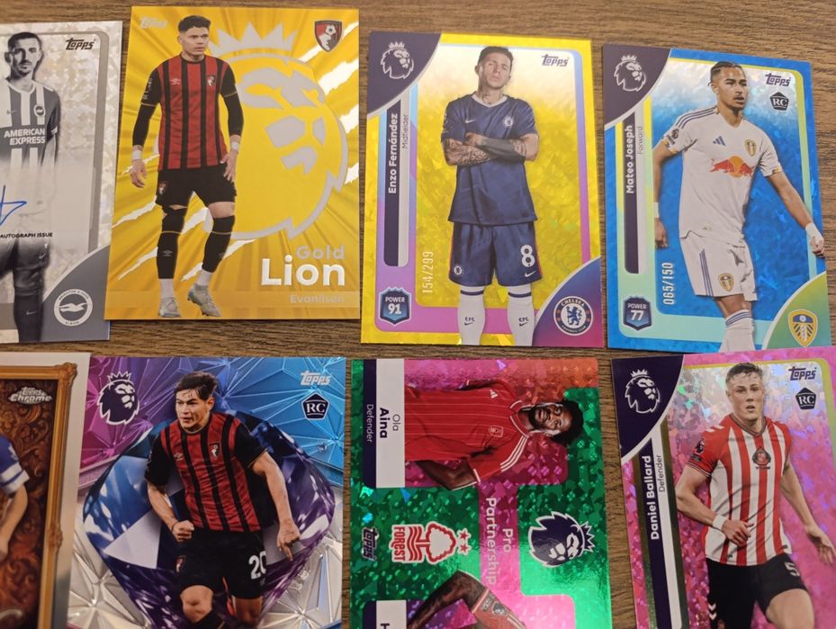 Topps Premier League карти сезон 2025/26