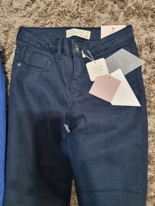Set pantalon si blugi marime 122 Zara si Next