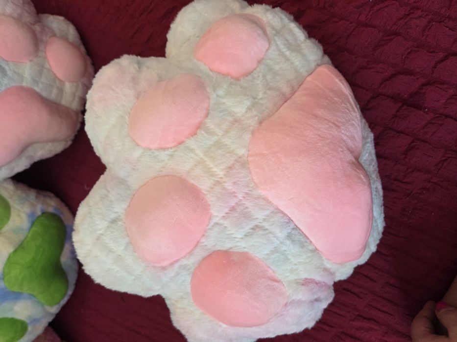 Pernuțe in forma de lăbuțe cu paturica