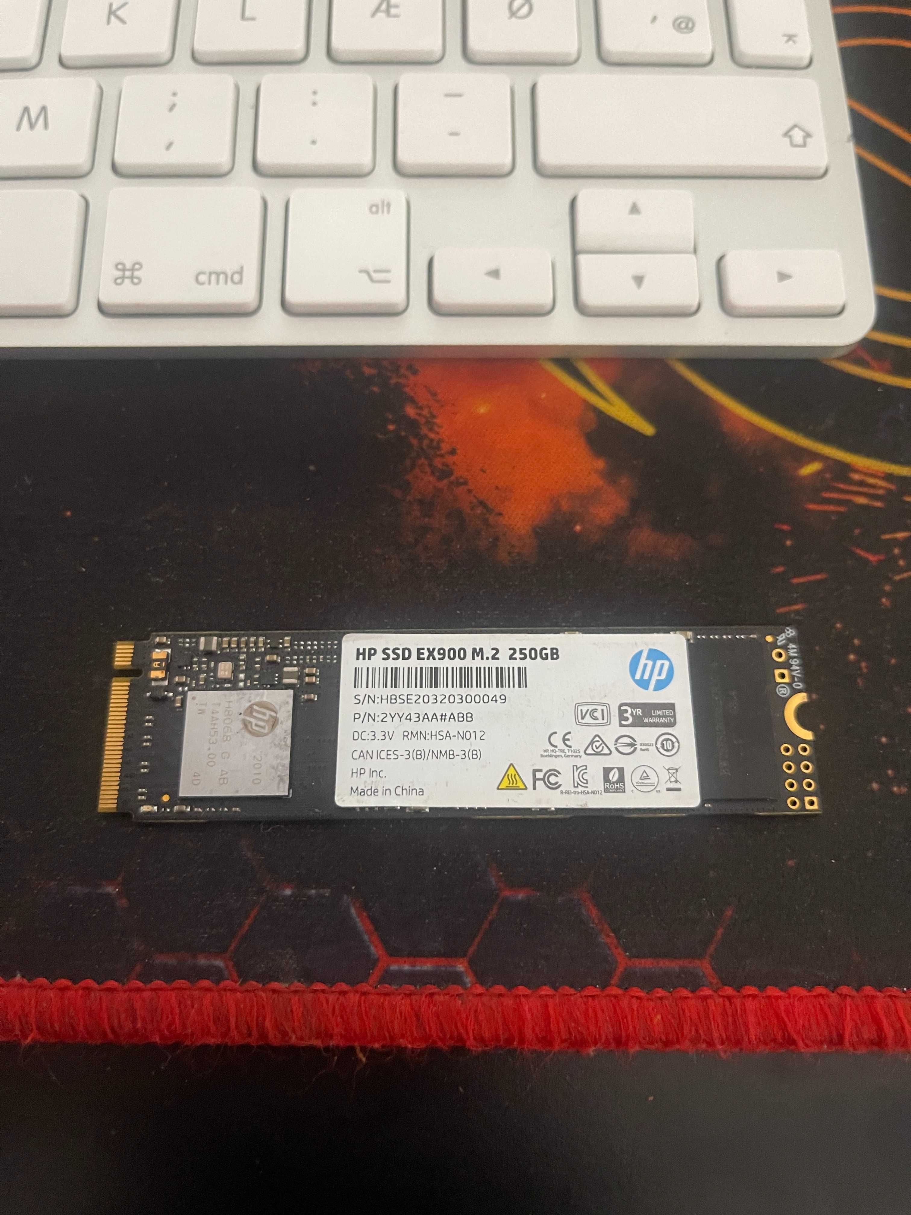 HP SSD ex900 250gb