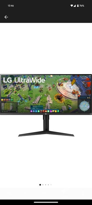 Monitor de 34 inch ips