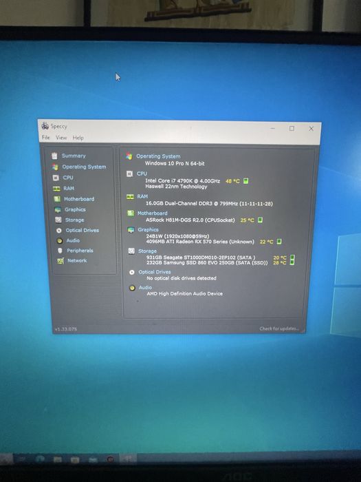 Calculator gaming intel i7 placa video dedicata 16gb ram