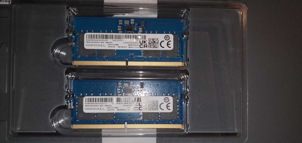 Memorie ram  Ramexel DDR4 4800 mhz 24 gb 12×12 dual chanel