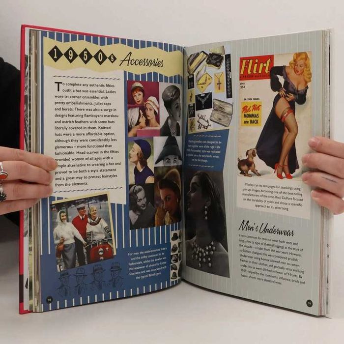 The Vintage Fashion Bible carte pentru masuta de cafea album noua