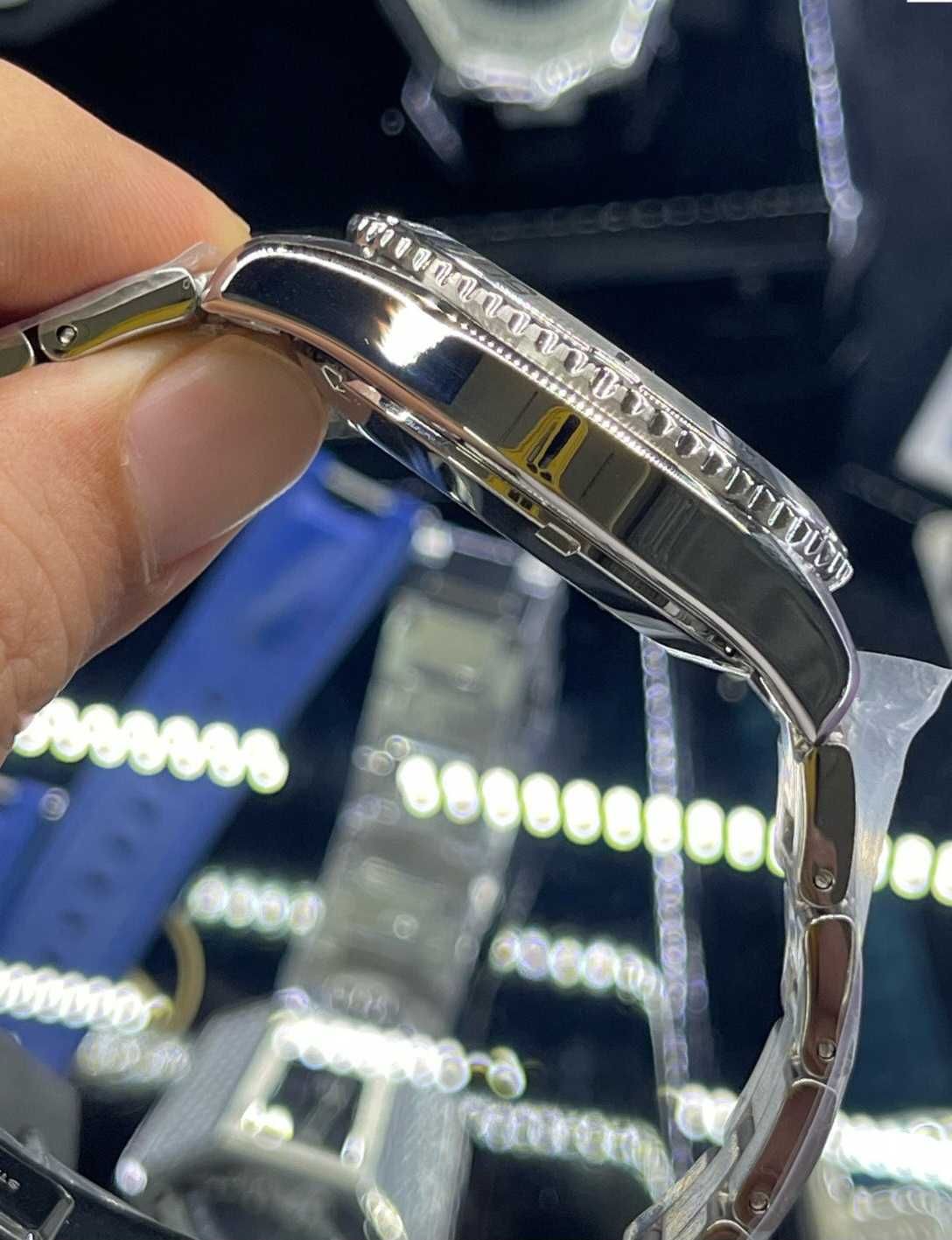 Orient Kamasu automatic, нов, пълен комплект, сапфир, бартер