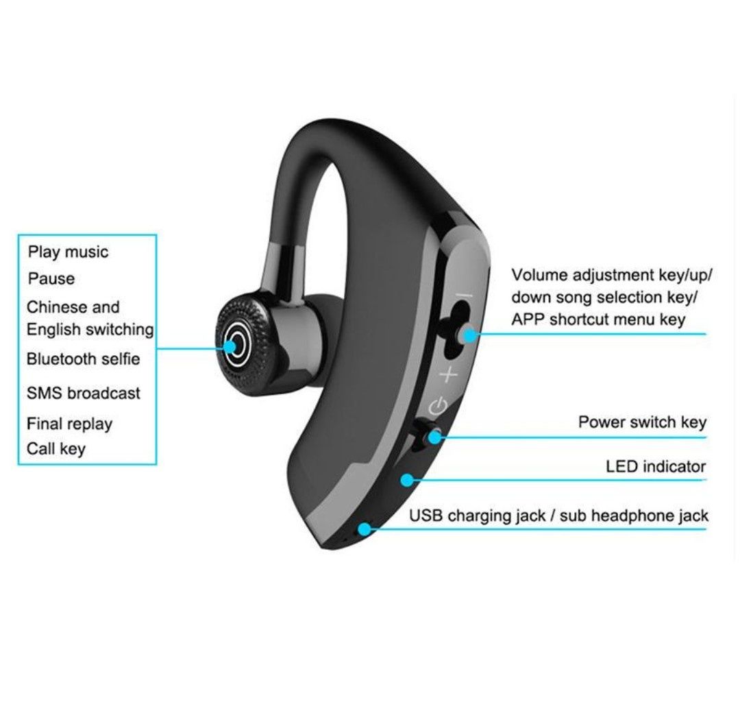 Cască Bluetooth v9