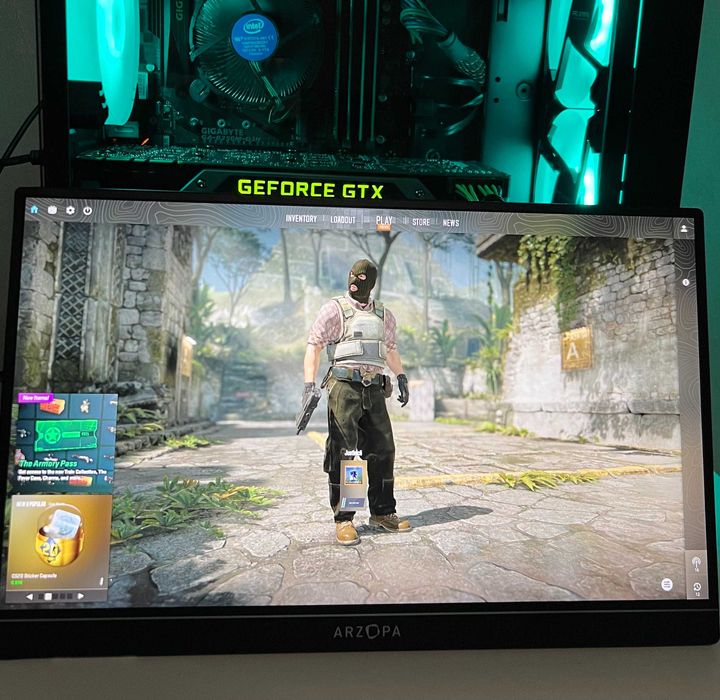 OFERTA PC Gaming i7 7700T 980Ti WIFI 16gb Cs2 Fortnite Fivem Gta5