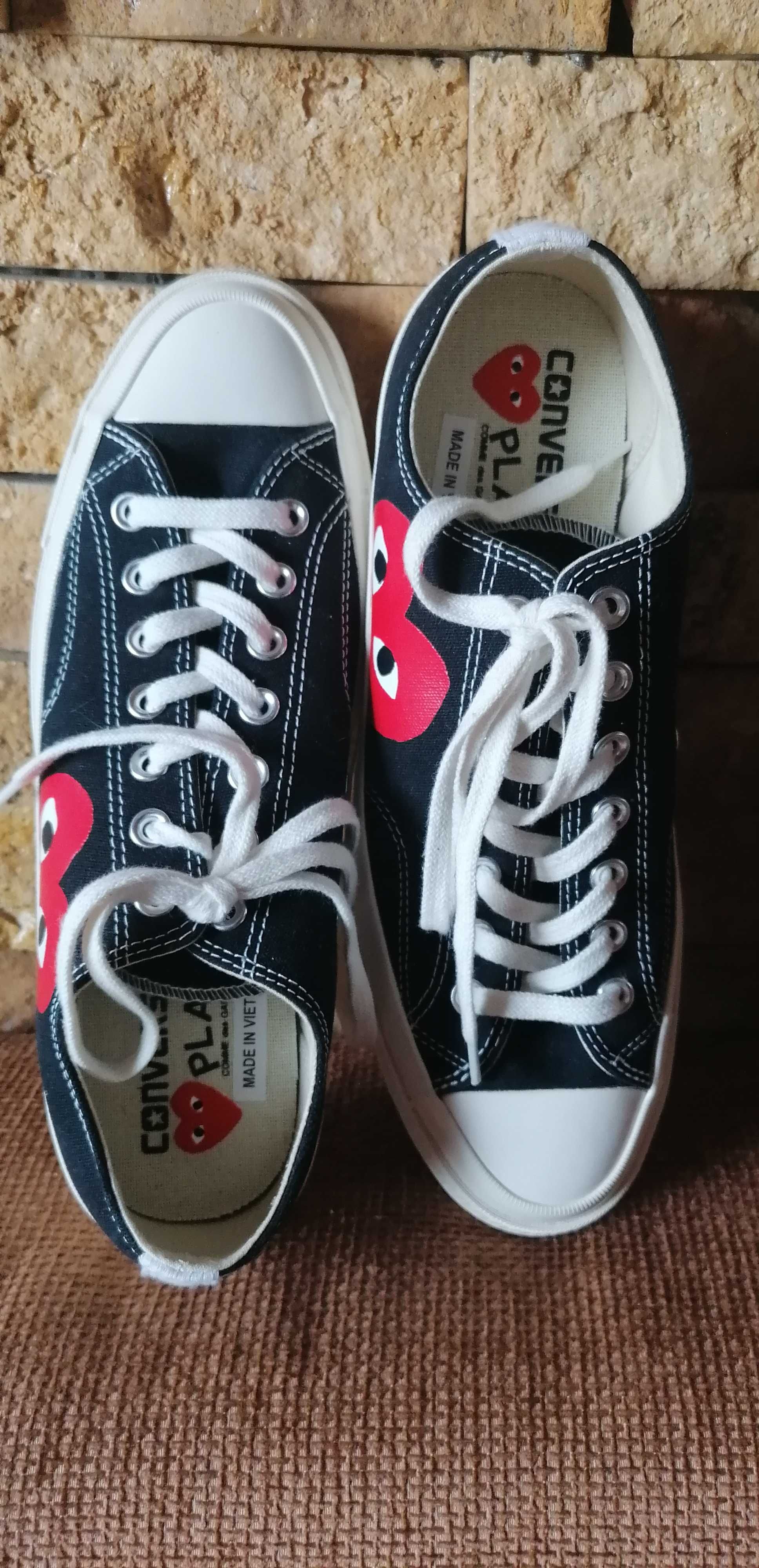 CONVERSE CT 70 CDG Play Comme Des Garcon, bărbați, mărimea 42,5.