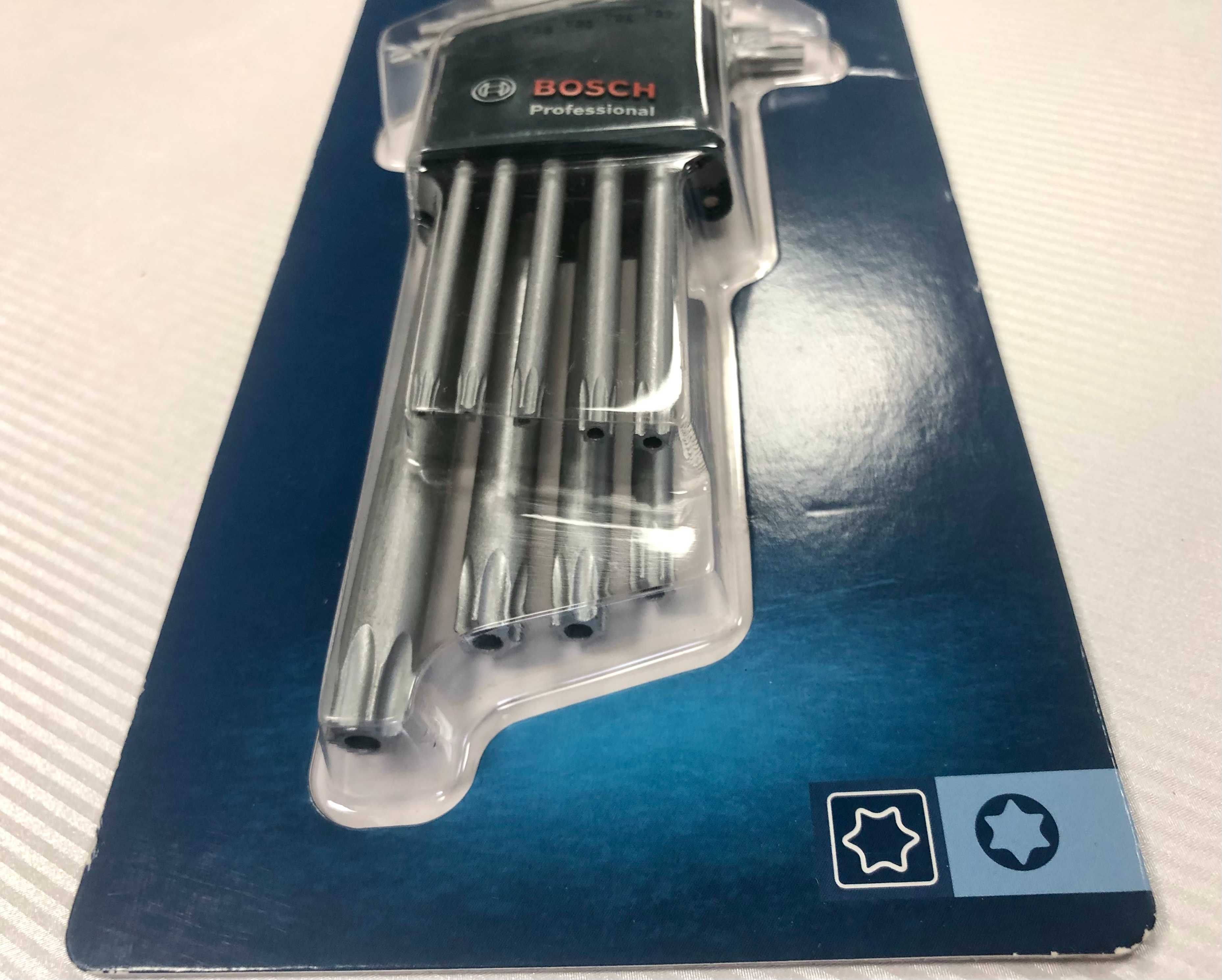 Bosch Professional Torx ключове, еврейска звезда лимбуси, шестостен