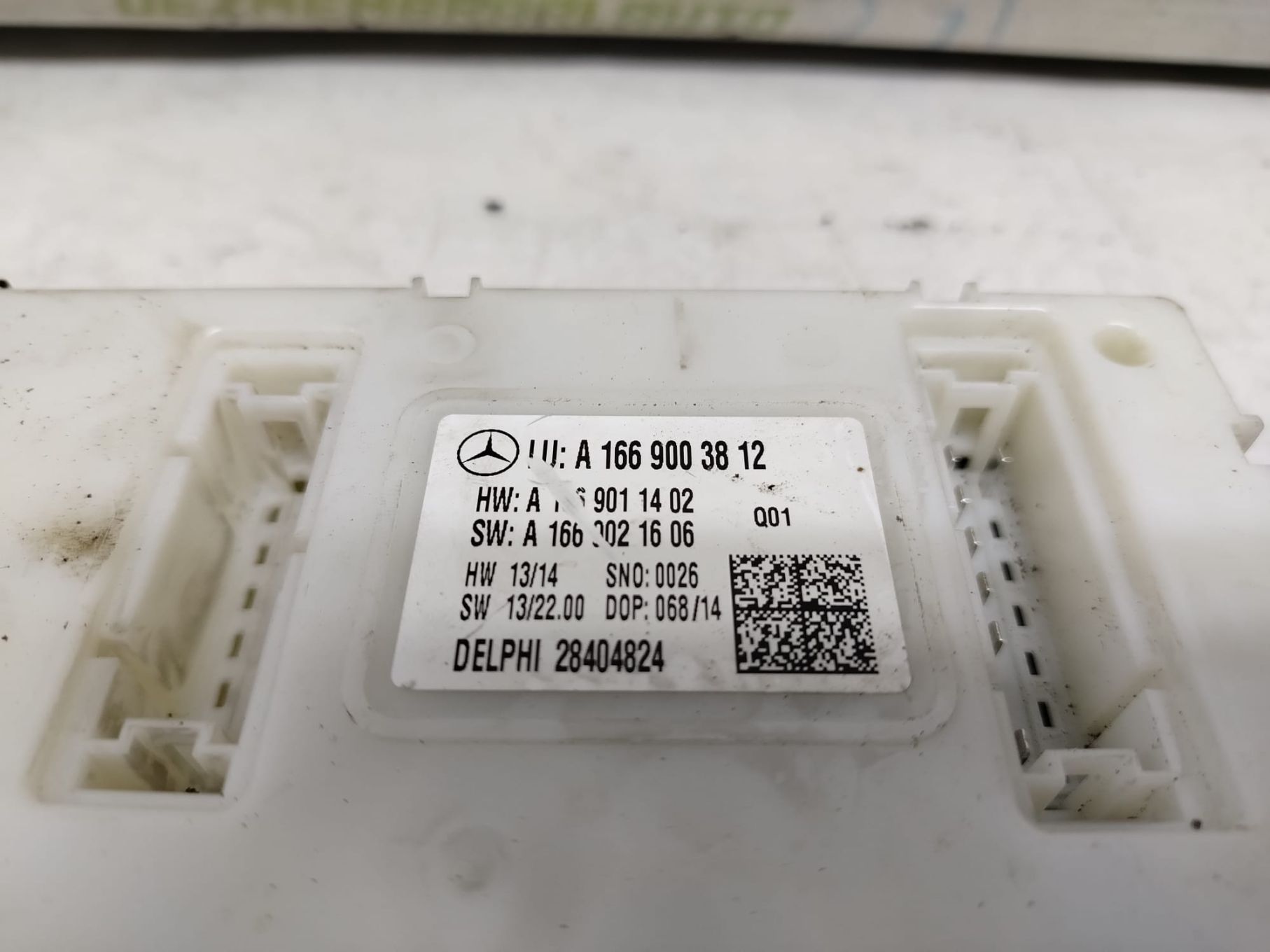 Modul SAM spate A1669003812 Mercedes-Benz ML W166 [2011 - 2015]