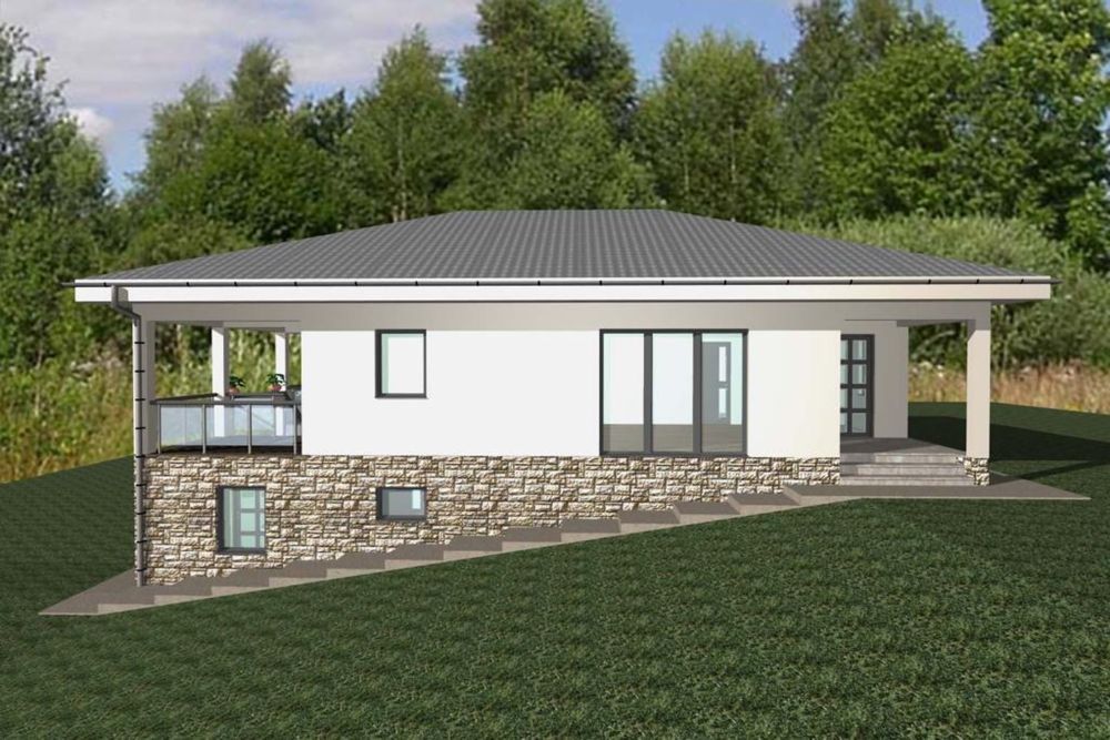 Casa de vânzare construita pe demisol+parter