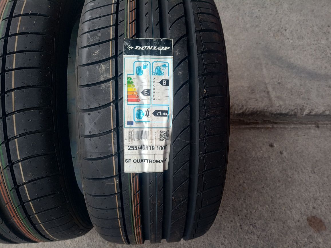 2 anvelope NOI de vara Dunlop 255/40 R19 dot 0519