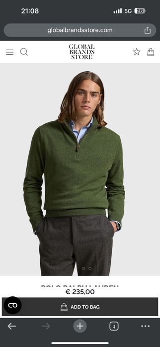 Ralph Lauren - мъжки вълнен пулове