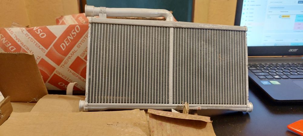 Радиатор печки ауди А6С6