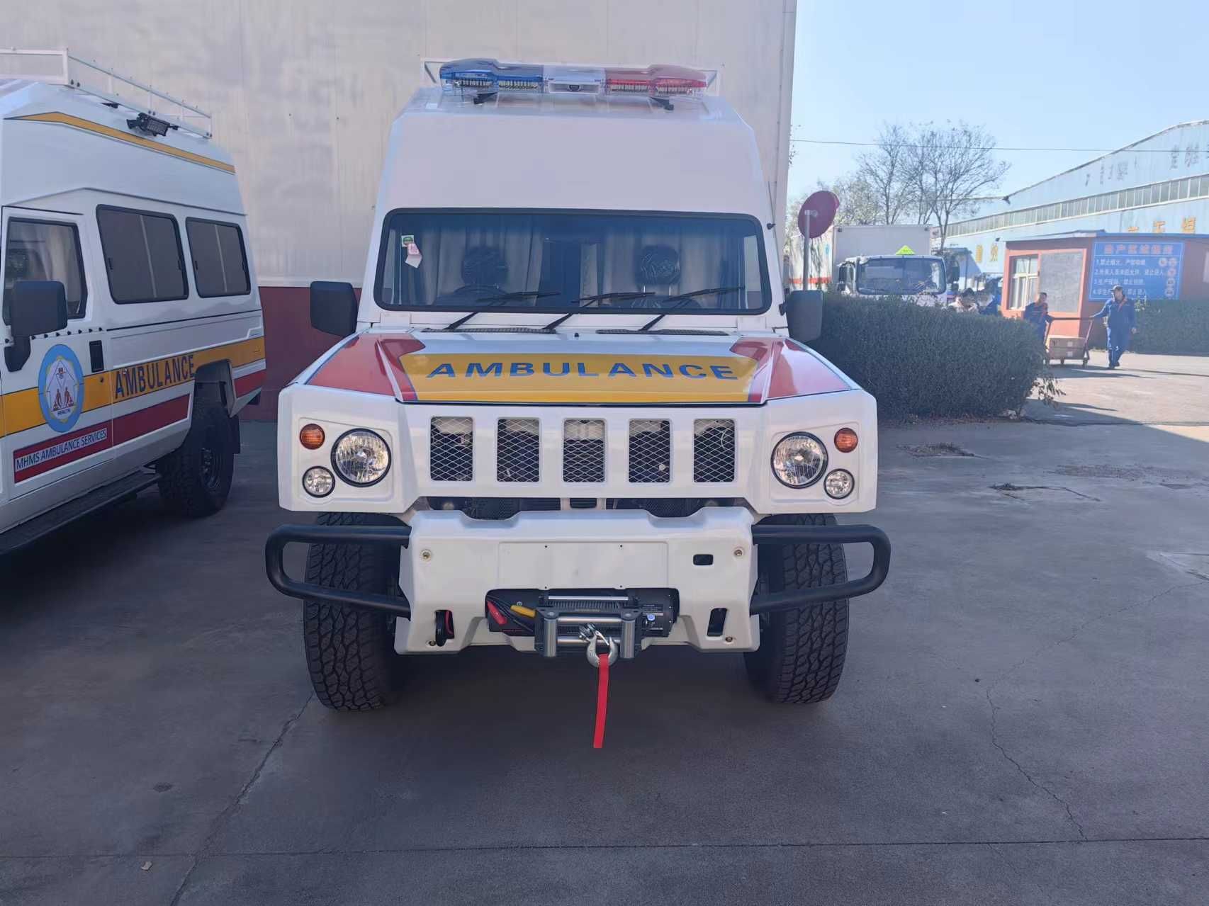Машина скорой помощи внедорожник BAW Warrior Ambulance/ бензин/ заказ
