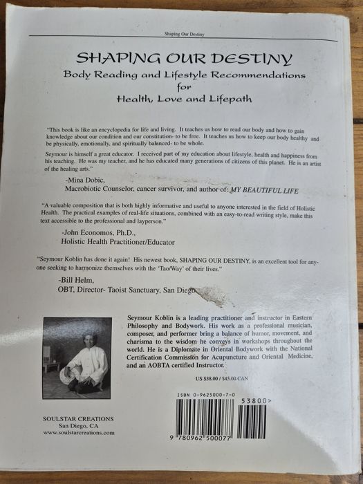 Shaping our destiny de Seymour Koblin