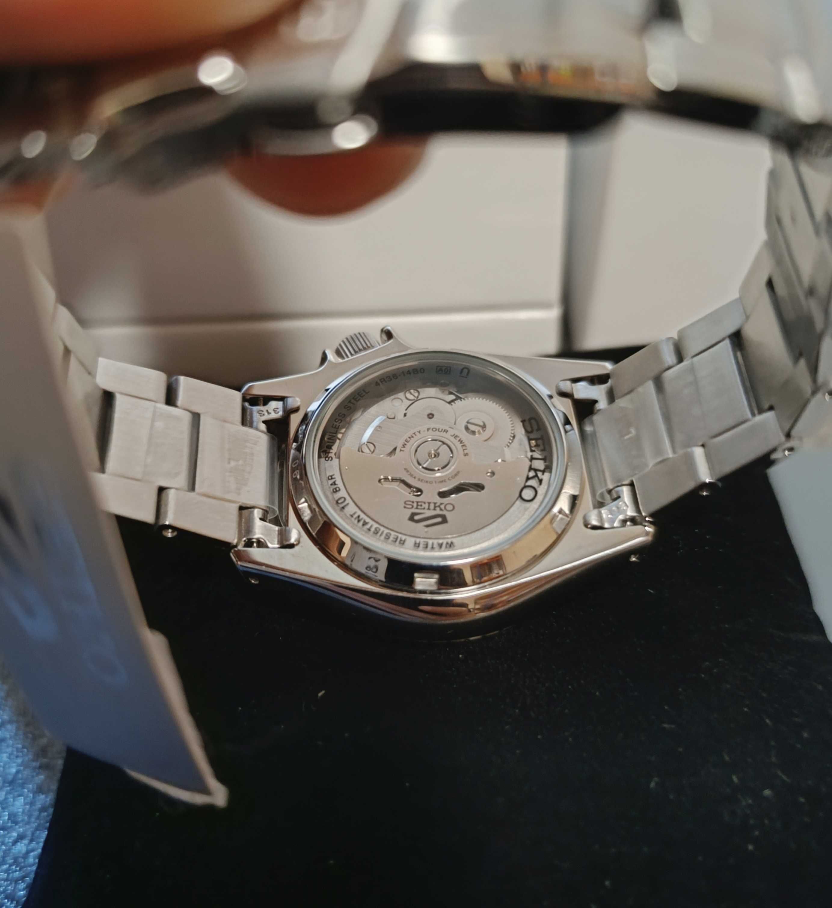 НОВ мъжки часовник Seiko 5 Sports SRPK33K1 - автоматичен механизъм