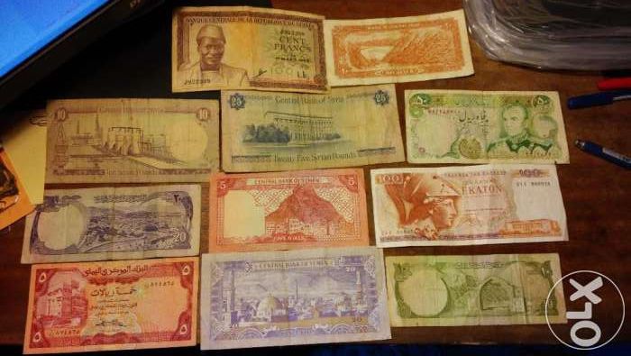 Colectie bancnote si monezi vechi