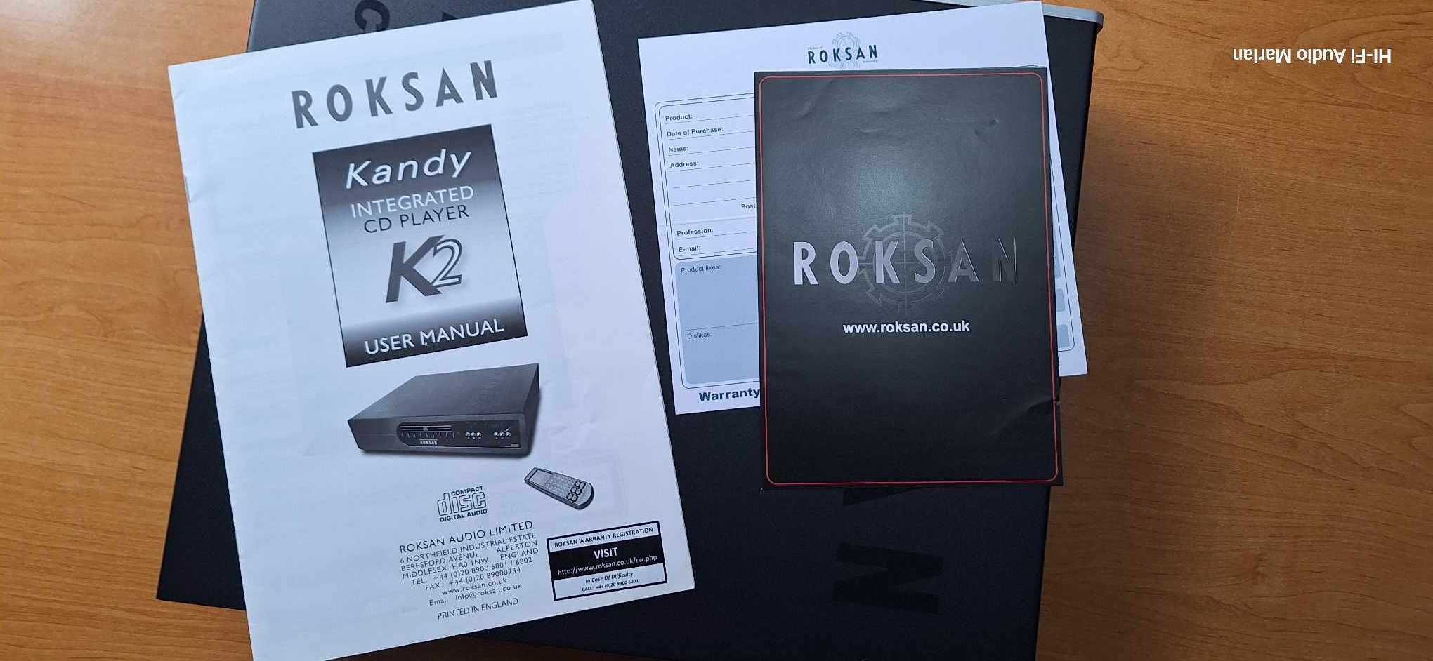 CD Roksan Kandy K2 High-End Cu Telecomanda