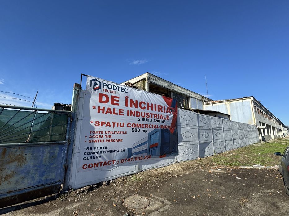 De inchiriat Hale industriale, Magazin