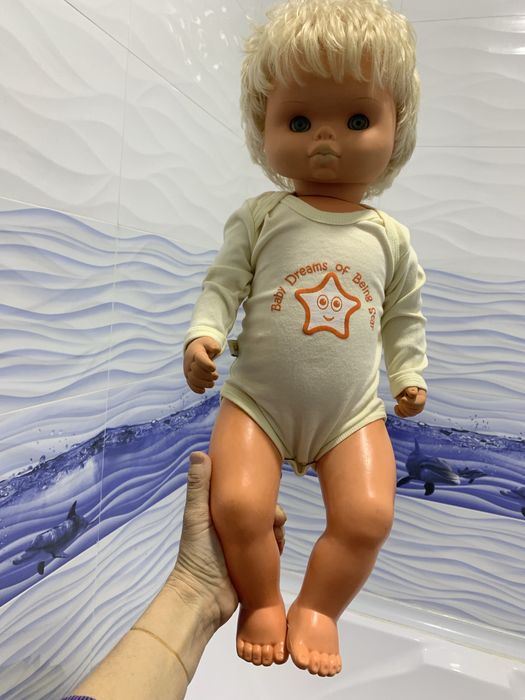 Кукла ГДР большая.