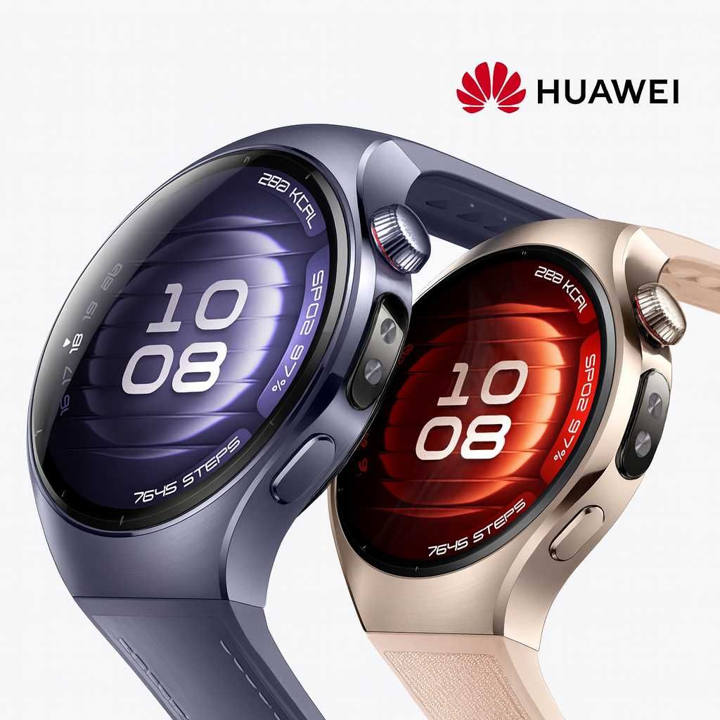 Huawei Watch 5 — флагманские премиальные смарт-часы. Есть доставка