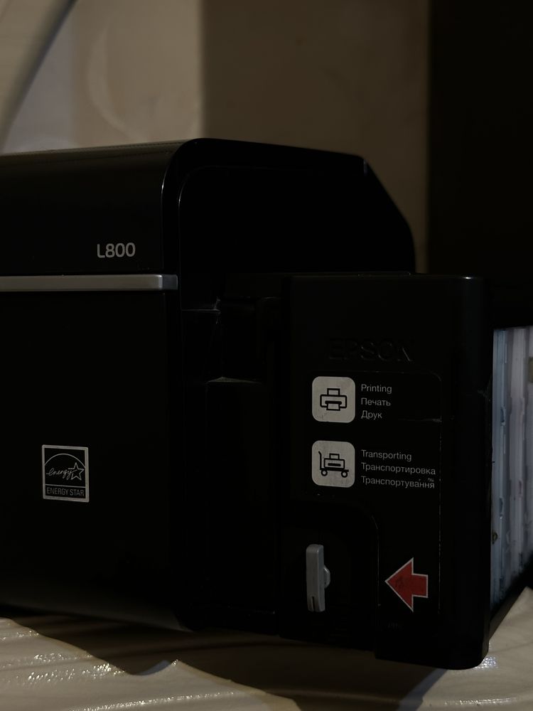 Printer EPSON L800, принтер, цветной и чб печать, Фото, CD/DVD