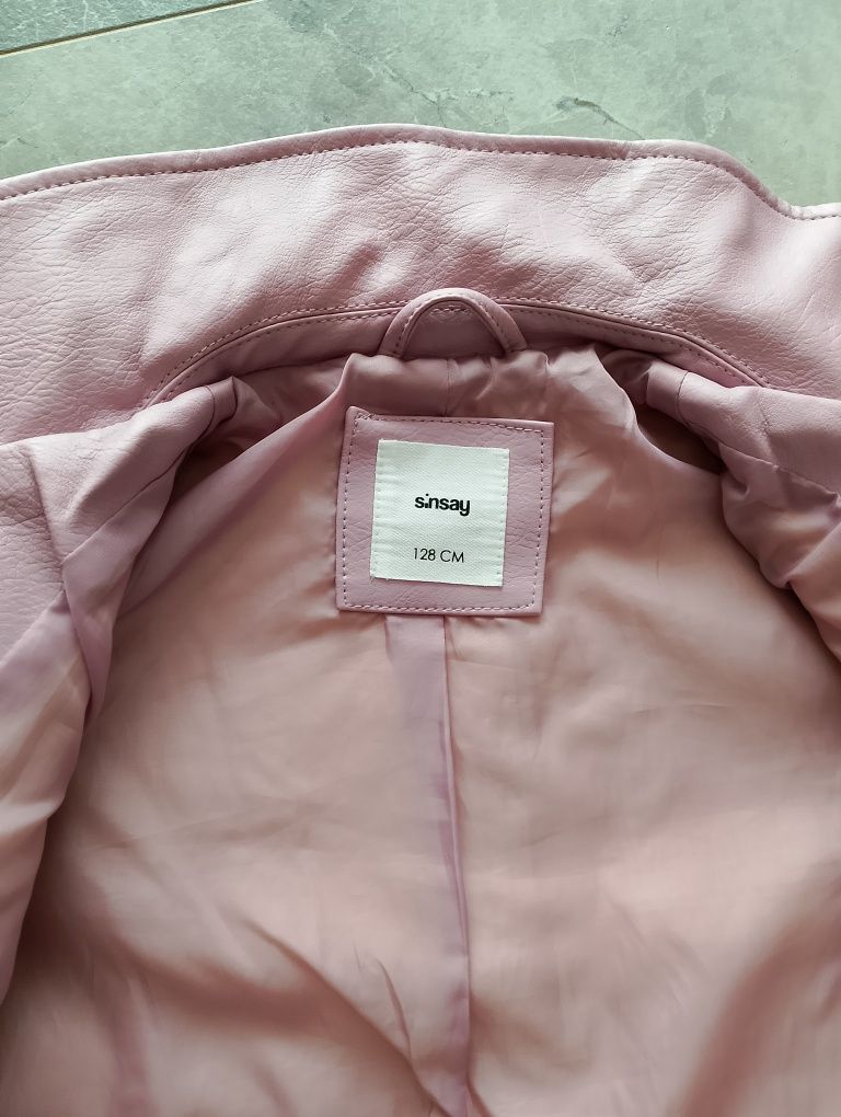 Детско  кожено яке Sinsay , детски дънки H&M