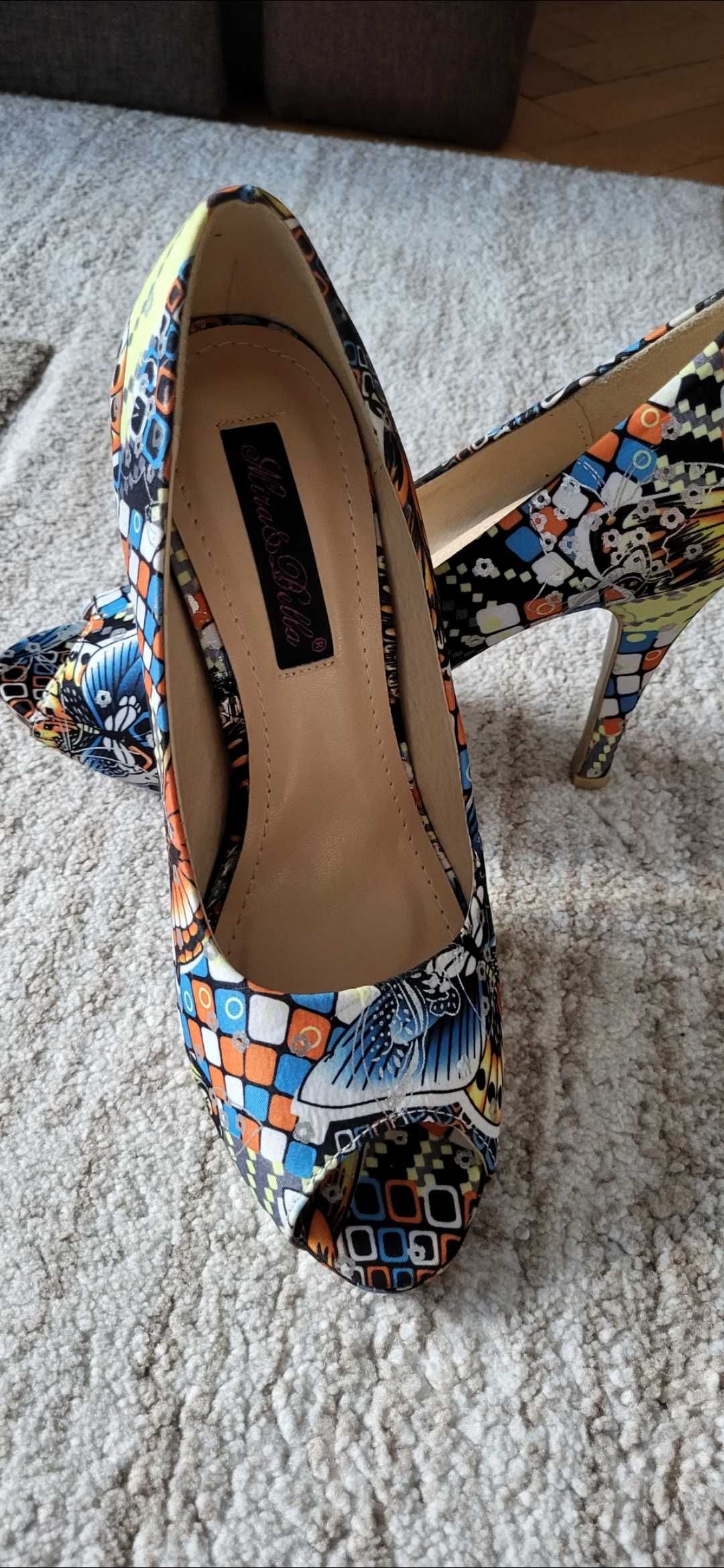 Pantofi dama colorati