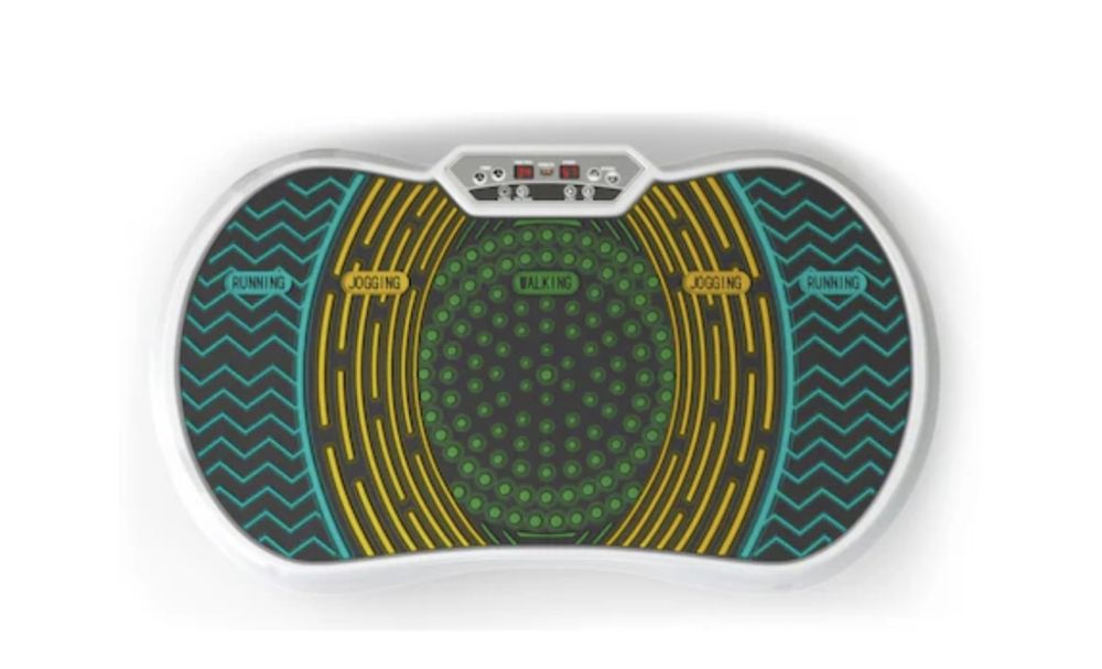 Вибро платформа LETIX SPORTS VS200Dpro, Bluetooth колони, Черна