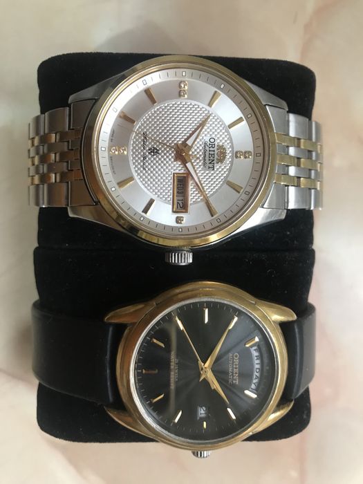 2 автоматични часовника Orient Day Date