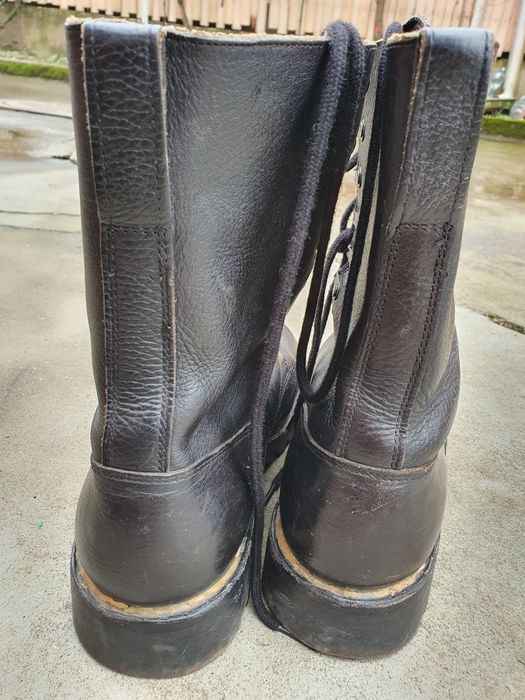 bocanci armata germană de colecție expozitie mărimea275 43 maro ca noi