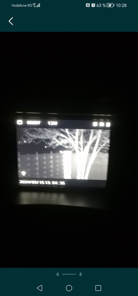 Binoclu digital cu vedere de noapte 800 m Inskam, zoom 10x,ecran HD,