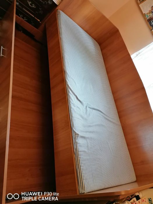 Дървено легло сандвич/две нива