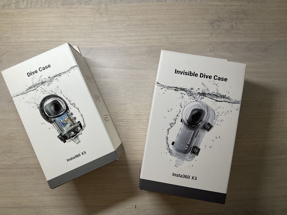 Новые dive case для insta360 X3